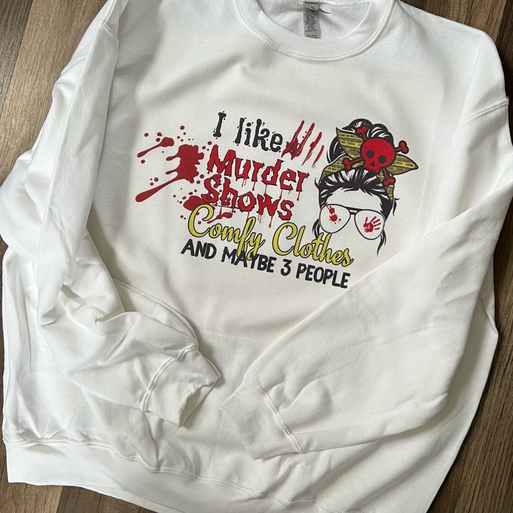 Murder shows and comfy clothes